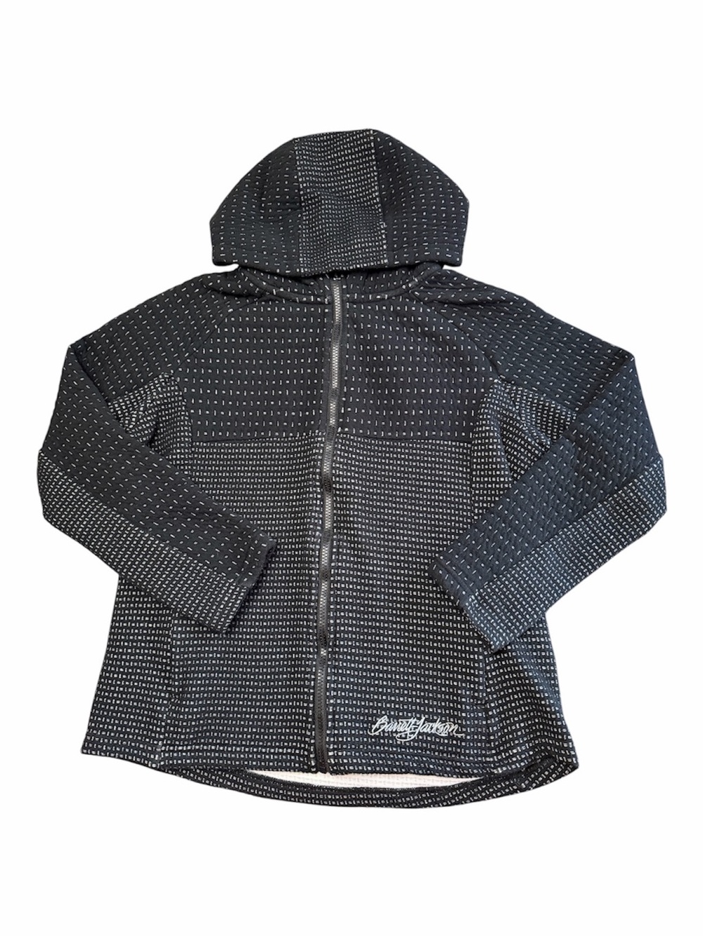 Barrett-Jackson Full Zip Hoodie Jacket L Black - Picture 1 of 10